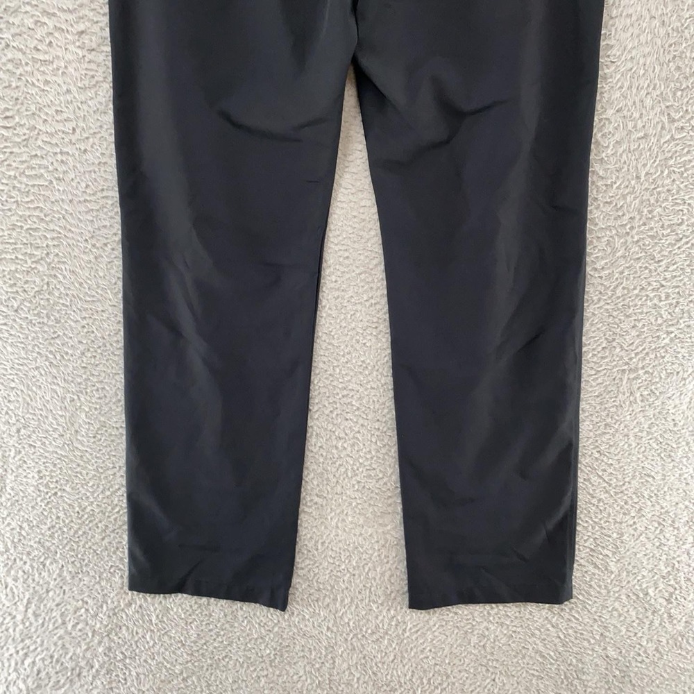 Under Armour Golf Pants Mens 36x32 Black Stretch Straight Leg Performance - Picture 11 of 16